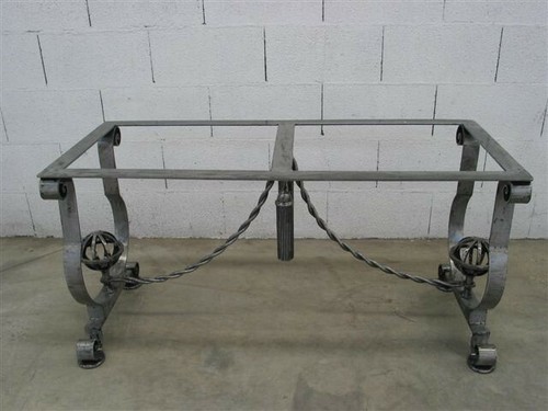 Magnifique table fer forge - table,
