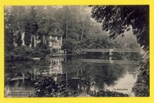 cpa BAR sur AUBE en 1918 La PASSERELLE DOUCHE Menuiserie MONNOT Marchand de Bois