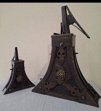 Poire à poudre trapézoïdale