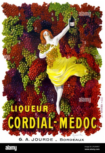 Affiche poster cordial - cordial, médoc