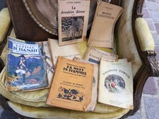 Lot 9 Livres Revues Magazines Anciens