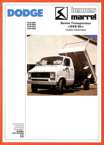 Bennes marrel dodge gsb - marrel, 80