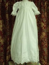 Robe de bapteme bebe fille 6mois - 12mois  NEUF