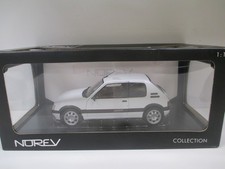 RARE PEUGEOT 205 GTI 1.9L Meije Blanc White Weiss 1991 par NOREV 184851 au 1/18