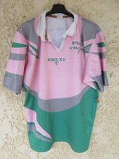 Maillot rugby Amicale des Joueurs CHABLIS porté n°5 vintage FORCE XV XL