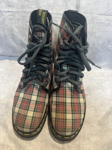 Martens boots tartan women - dr.,