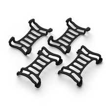 4 Attaches en Caoutchouc pour