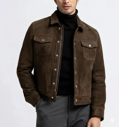 Veste homme cuir véritable - homme,