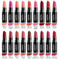 1 NYX Rouge à Lèvres Mat -