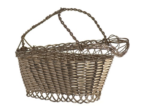 Porte bouteille panier fil - porte,