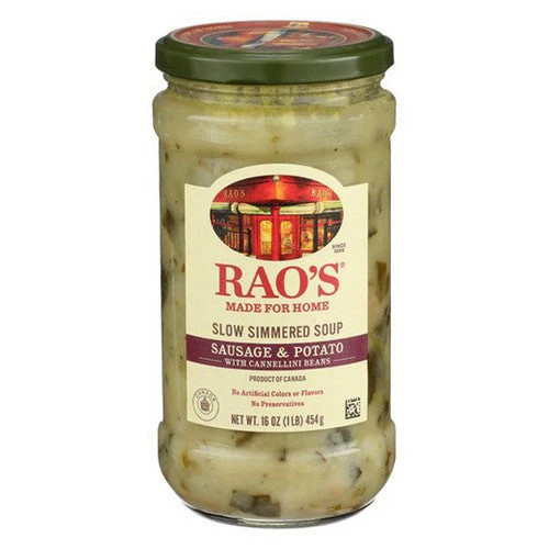 Soupe saucisse de pommes - soupe, et