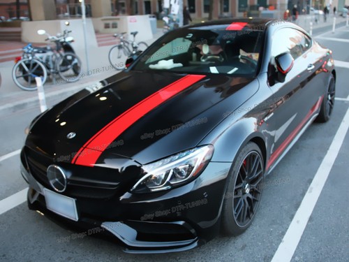 Hood roof side stripes - roof, decal