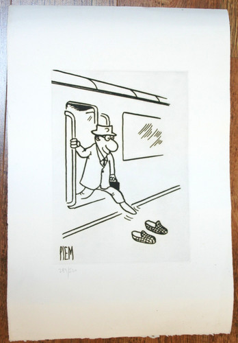 Piem gravure lithographie - piem,