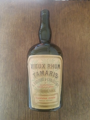 Bouteille vieux rhum - bouteille, de