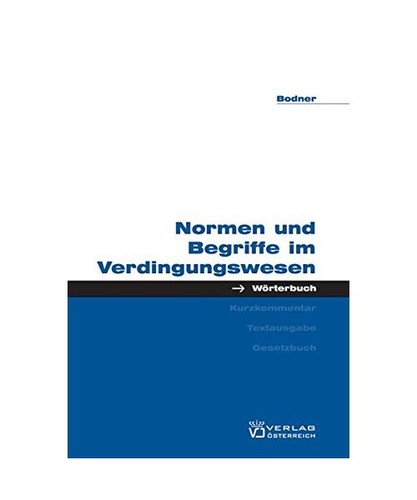 Normen und begriffe - und,