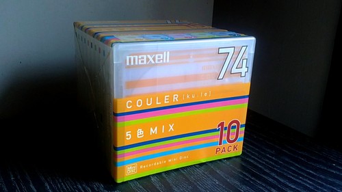 Minidisc maxell couler - 10,