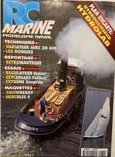 Revue RC MARINE N°74 05/97 Plan Hydroglisseur HYDROLAB Hercules 2 Simprop Anton