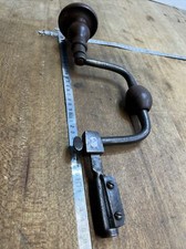 n° 9 OLD TOOL, OUTIL ANCIEN, vilebrequin Taille Crayon Pour Cheville 19 ème .