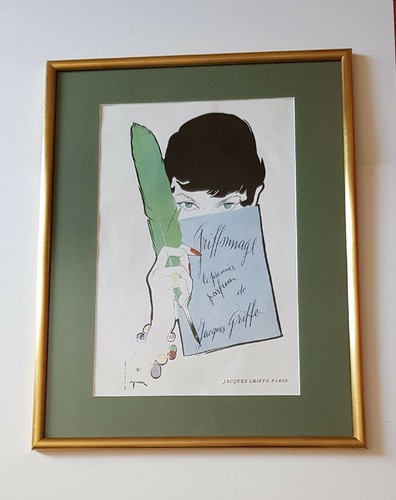 Superbe affiche vintage - superbe,