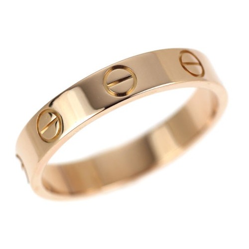Bague cartier k18pg - bague, mini