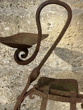 Georges Charpentier dit Gino Porte-revue En Fer Forgé Sculpture Design XX°