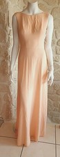 Robe cocktail pêche taille - , 38