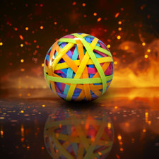 Bowling Ball ELASTIC STRIK boule de bowling pour Spare Strike Funball avec motif