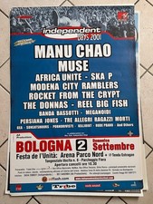 MUSE MANU CHAO rara LOCANDINA