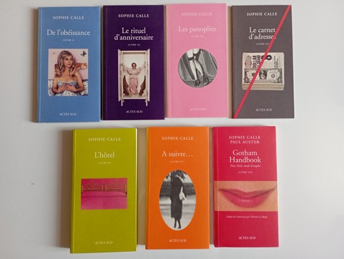 Coffret sophie calle doubles - calle,