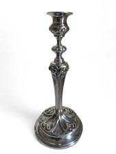 Christofle Magnifique Bougeoirs Art Nouveau XIXe