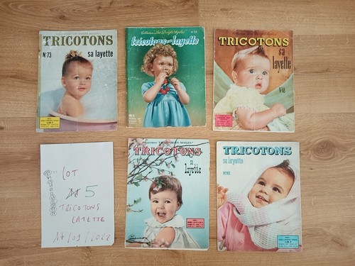 Tricotons layette lot 5 - tricotons, sa