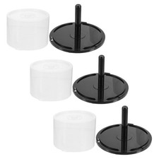 3 Pcs DVD Bucket Holder Travel Cases Valise Rangement Cd Support Stockage