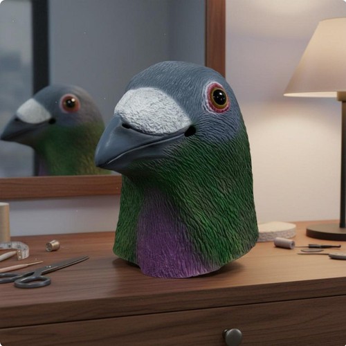 Coiffe intégrale pigeon - intégrale, de