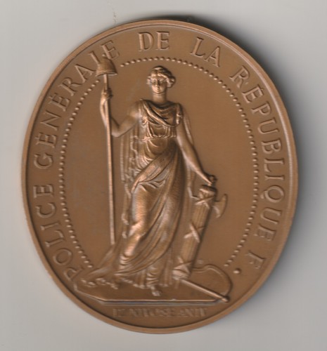Médaille police - la,