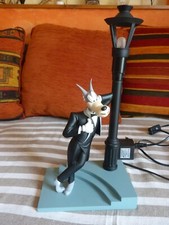 TRES RARE FIGURINE LE LOUP - TEX AVERY - LAMPE REVERBERE - DEMONS et MERVEILLES