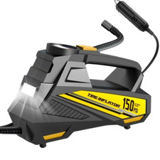 Pompe à Air de Voiture Compresseur Electrique Gonflage Pneus Ecran LCD 12V