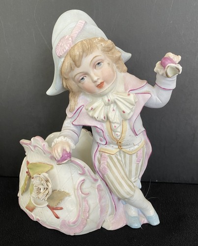 Figurine biscuit polychrome - biscuit,
