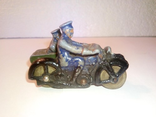 Dinky 42b police motor - motor, cycle