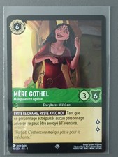 Carte LORCANA FR - Chapitre 1 90/204 Mère Gothel - Super rare non Foil Neuf
