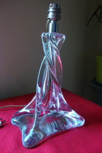 Lampe cristal baccarat avec - lampe,