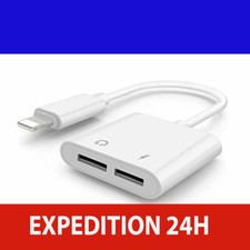 Adaptateur 2 en 1 Double port