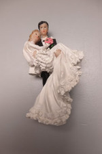 ancienne Figurine couple de