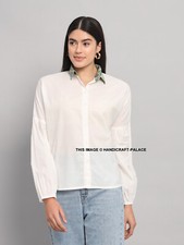Chemise Blanche Femme À