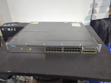 Switch Ethernet Cisco Catalyst 3750X WS-C3750X-24P 24 Ports PoE+ GigaBit
