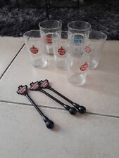 LOT DE 6 VERRES HAVANA CLUB +
