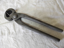 Outil ancien Pince coupante, Tenaille en acier de 19 cm