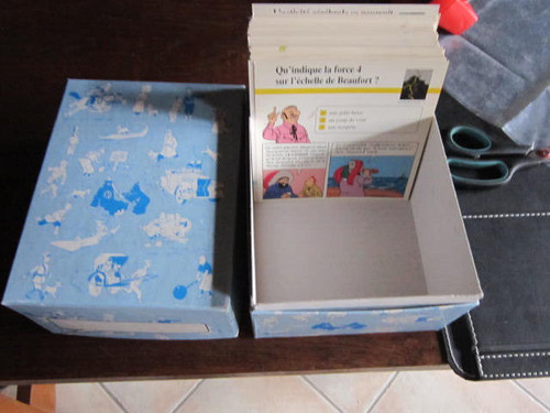 Lot fiches tintin - ,