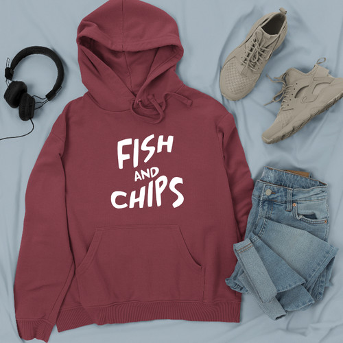 Fish chips capuche drôle - fish,
