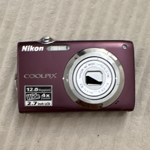 Nikon coolpix s3000 purple - nikon,