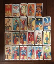 TAROT ancien ULTRA RARE cartomancie jeu VOYANCE magie divinatoire MEMENTO MORI